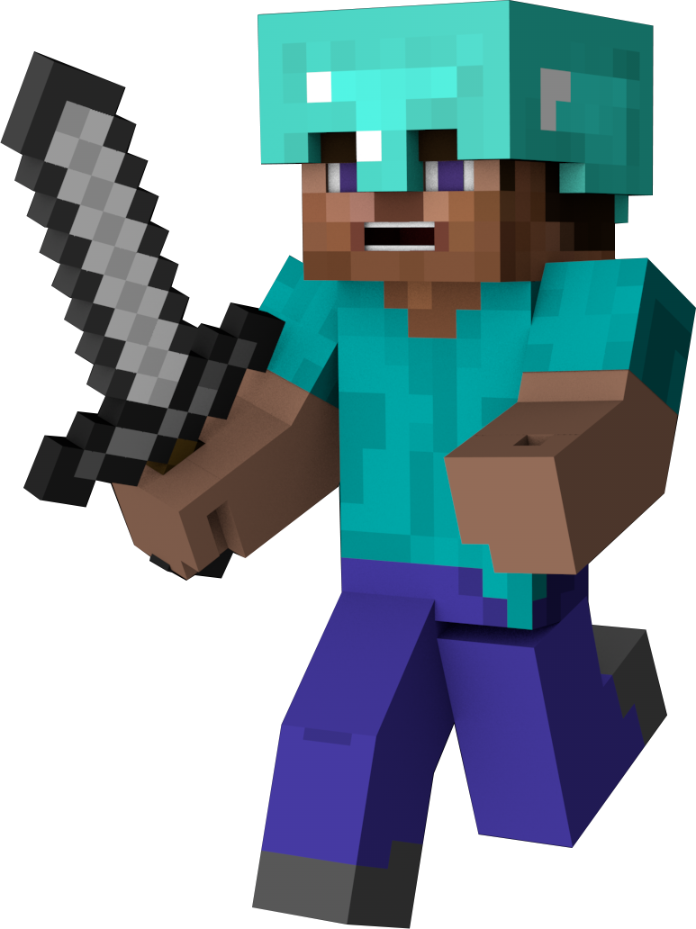 Affordable Minecraft With Minecraft Characters Steve - Imagenes De Minecraft En Pdf (773x1032)