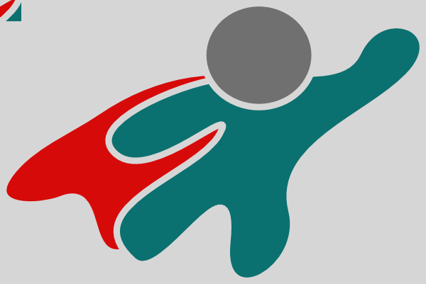 Blue Superhero Cape Clipart Cape Clipart - Achiever Clipart (600x401)