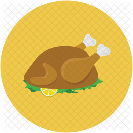 Chicken Free Icon Image - Pollo Asado Icono (512x512)