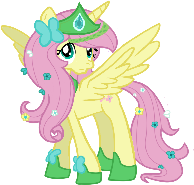 Princess Fluttershy By Schnuffitrunks - My Little Pony Princess Fluttershy (900x807)