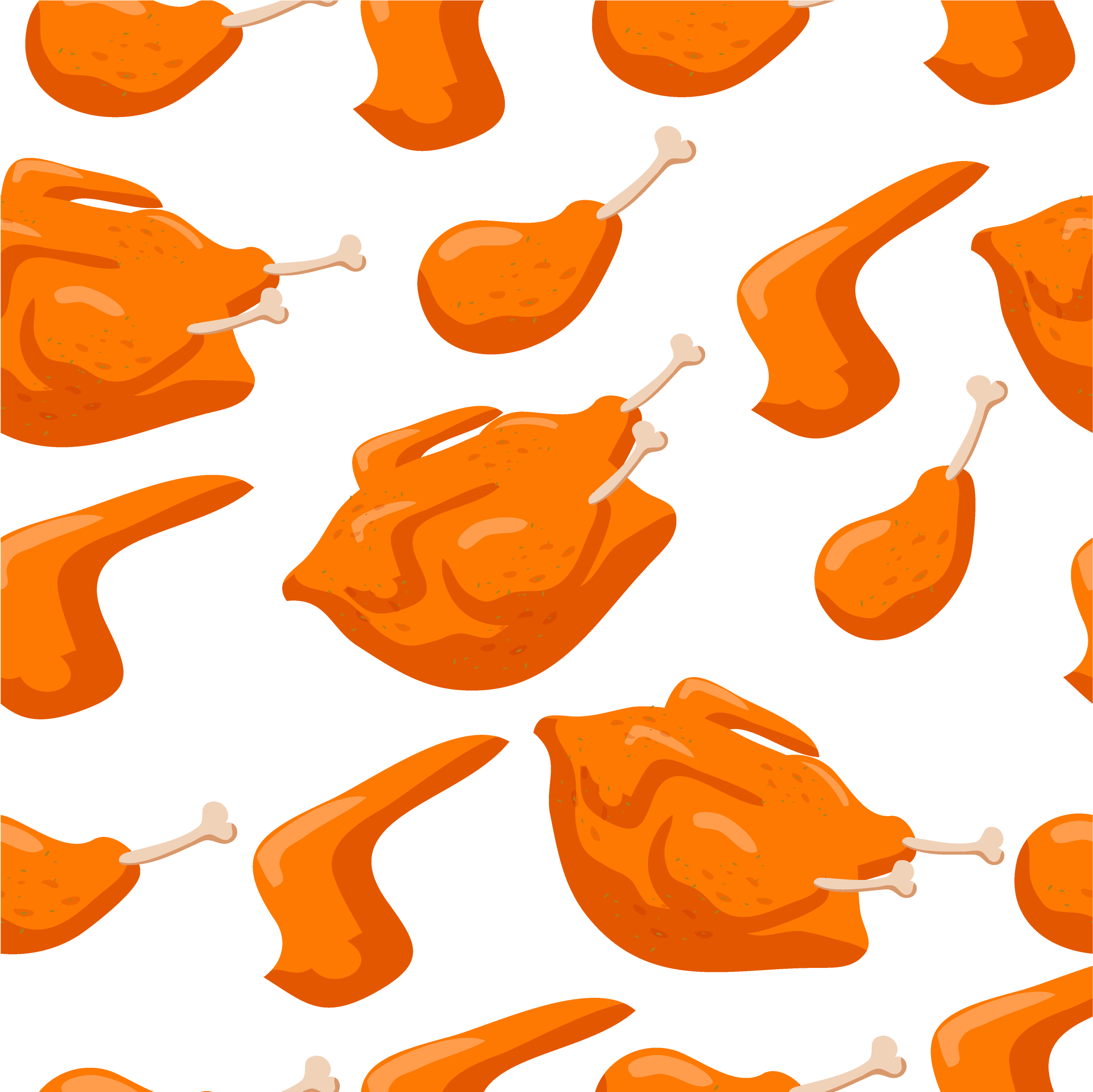 Chicken Meat Buffalo Wing Adobe Illustrator - Chicken As Food (3586x3140)