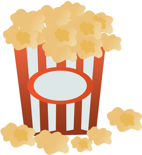 Popcorn Fried Chicken - Illustration (724x1024)
