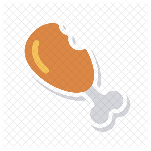 Mutton Clipart Chicken Leg Piece - Illustration (512x512)