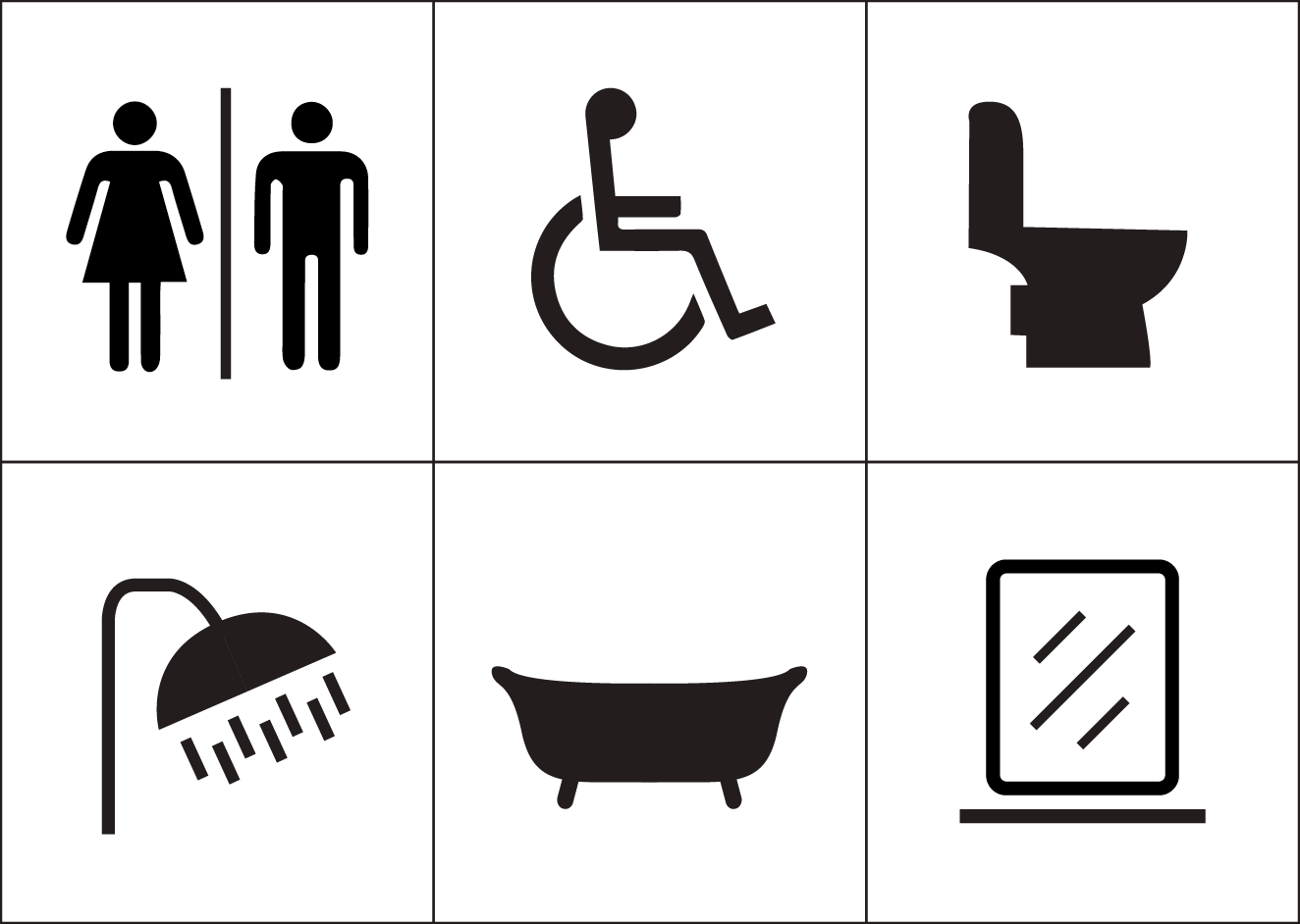 Bathroom Americans With Disabilities Act Of 1990 Ada - Toilet Icon Vector Free (1324x942)