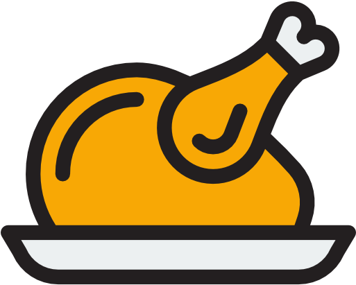 Dinner Icon - Chicken Dinner Icon Png (512x512)