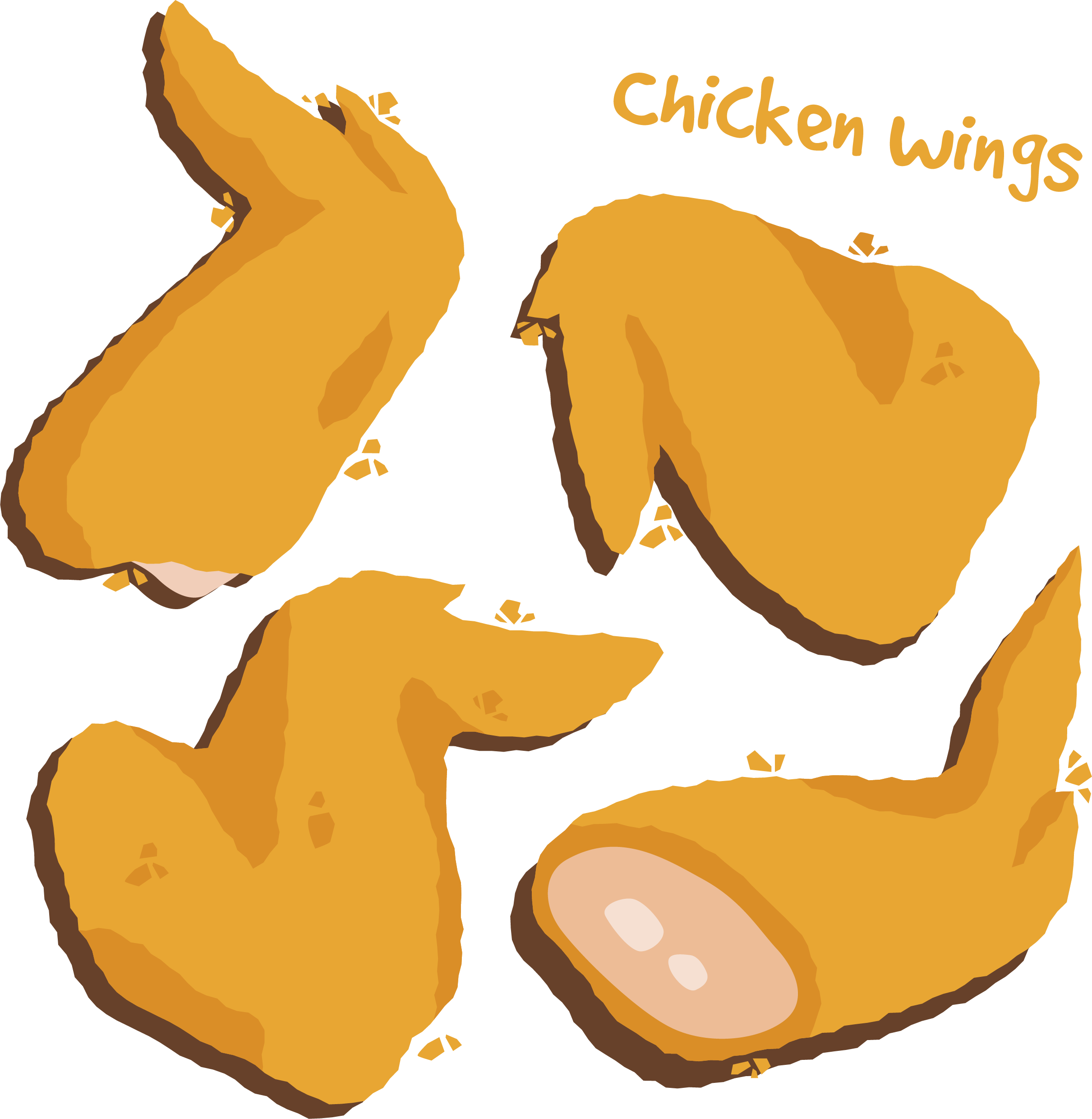 Buffalo Wing Fried Chicken Junk Food Kfc - Deep Frying (2421x2480)