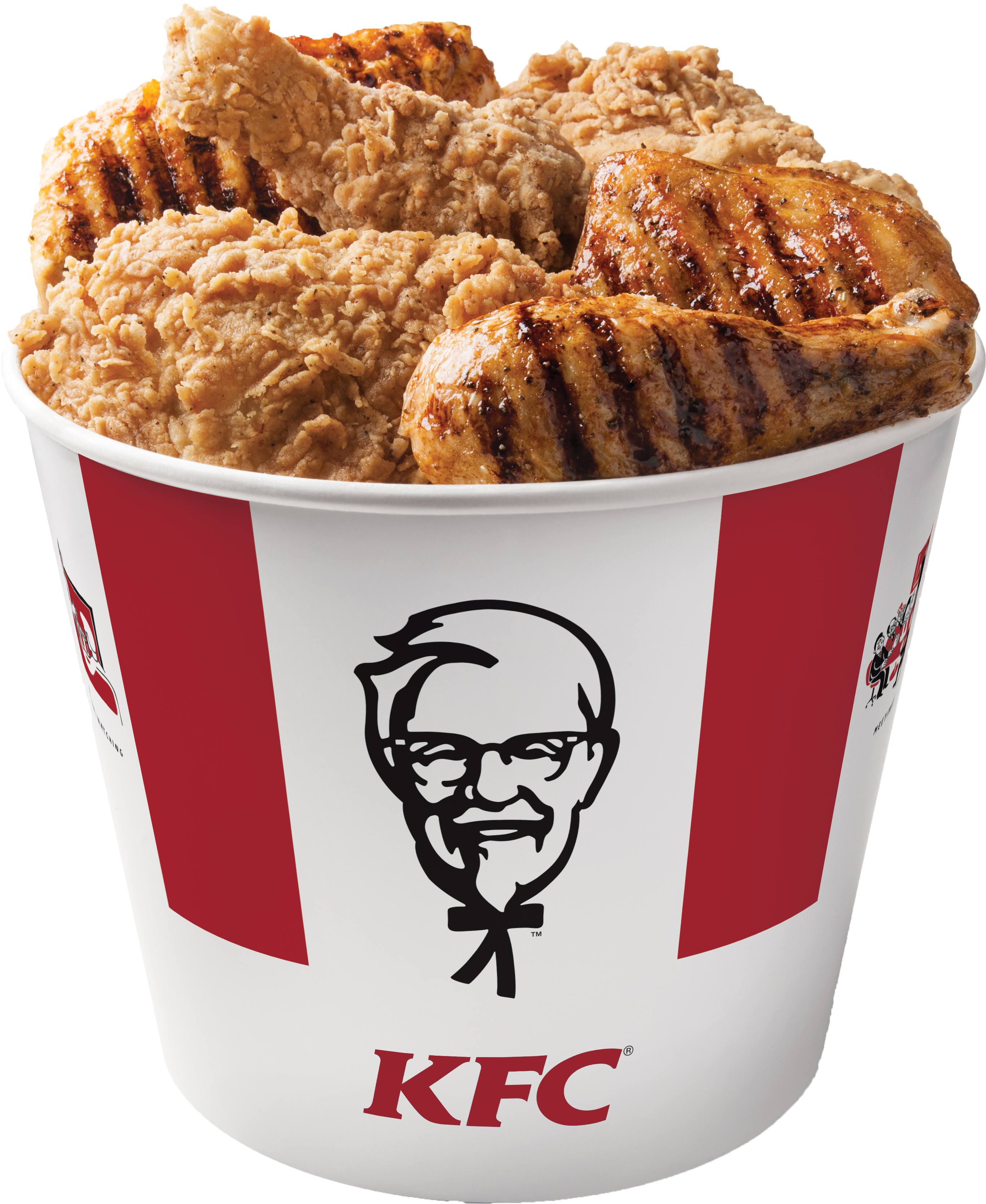 Kfc Clipart Bucket Fried Chicken - Kentucky Fried Chicken Bucket (2734x3336)