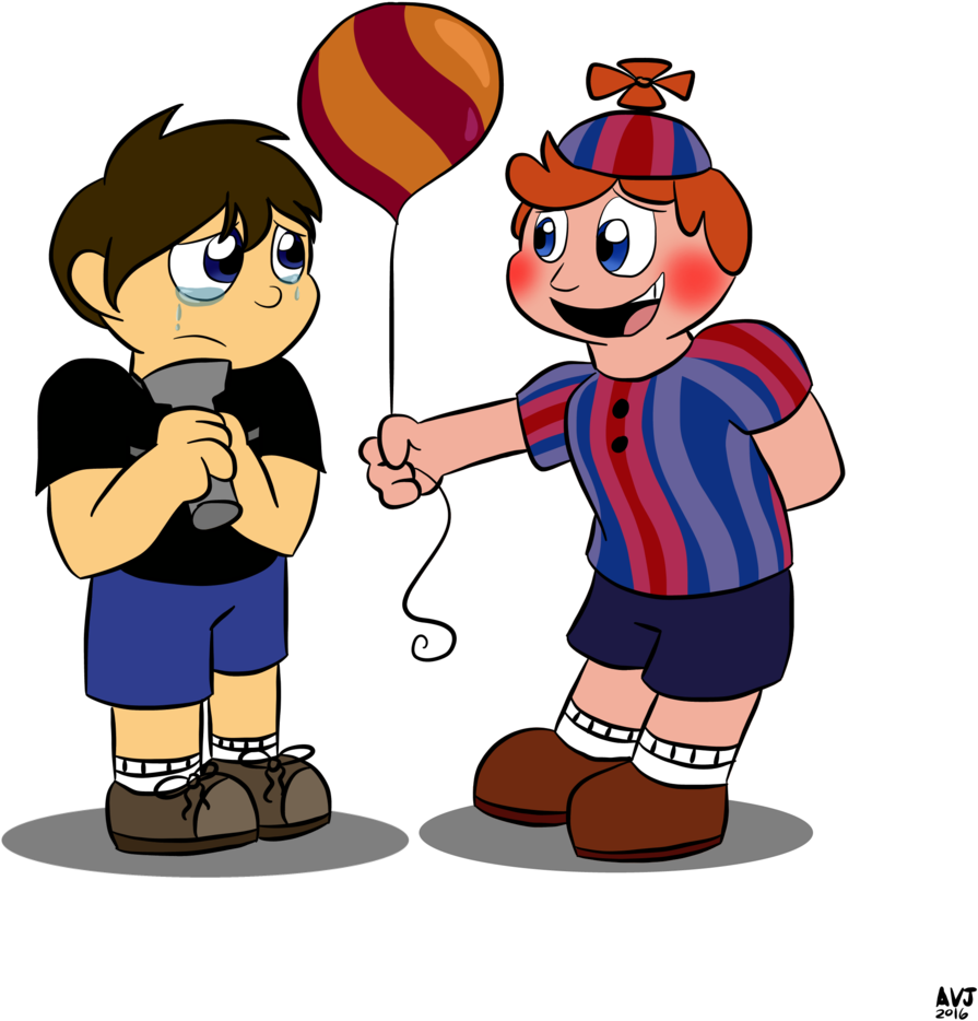 Cheer Up Clip Art Medium Size - Marionette X Balloon Boy (1024x990)
