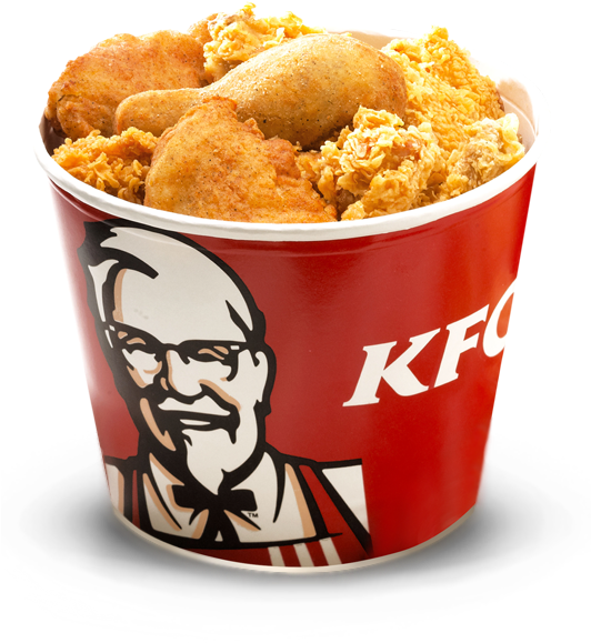Kfc Fried Chicken Buffalo Wing Taco Bell Clip Art - Bucket Of Kfc (531x620)