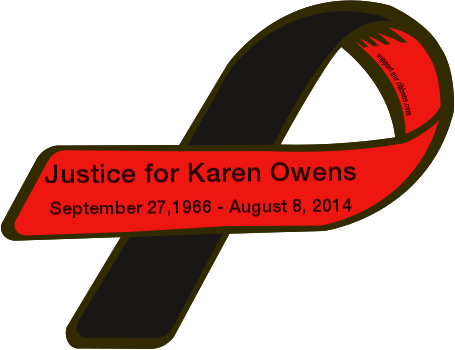 Justice For Karen Owens / September 27,1966 - Awareness Ribbon (455x350)