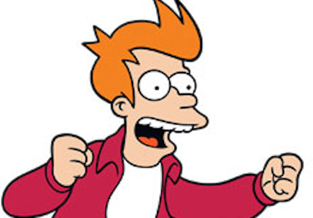 Pin Thinking Guy Clipart - Philip J Fry (640x447)