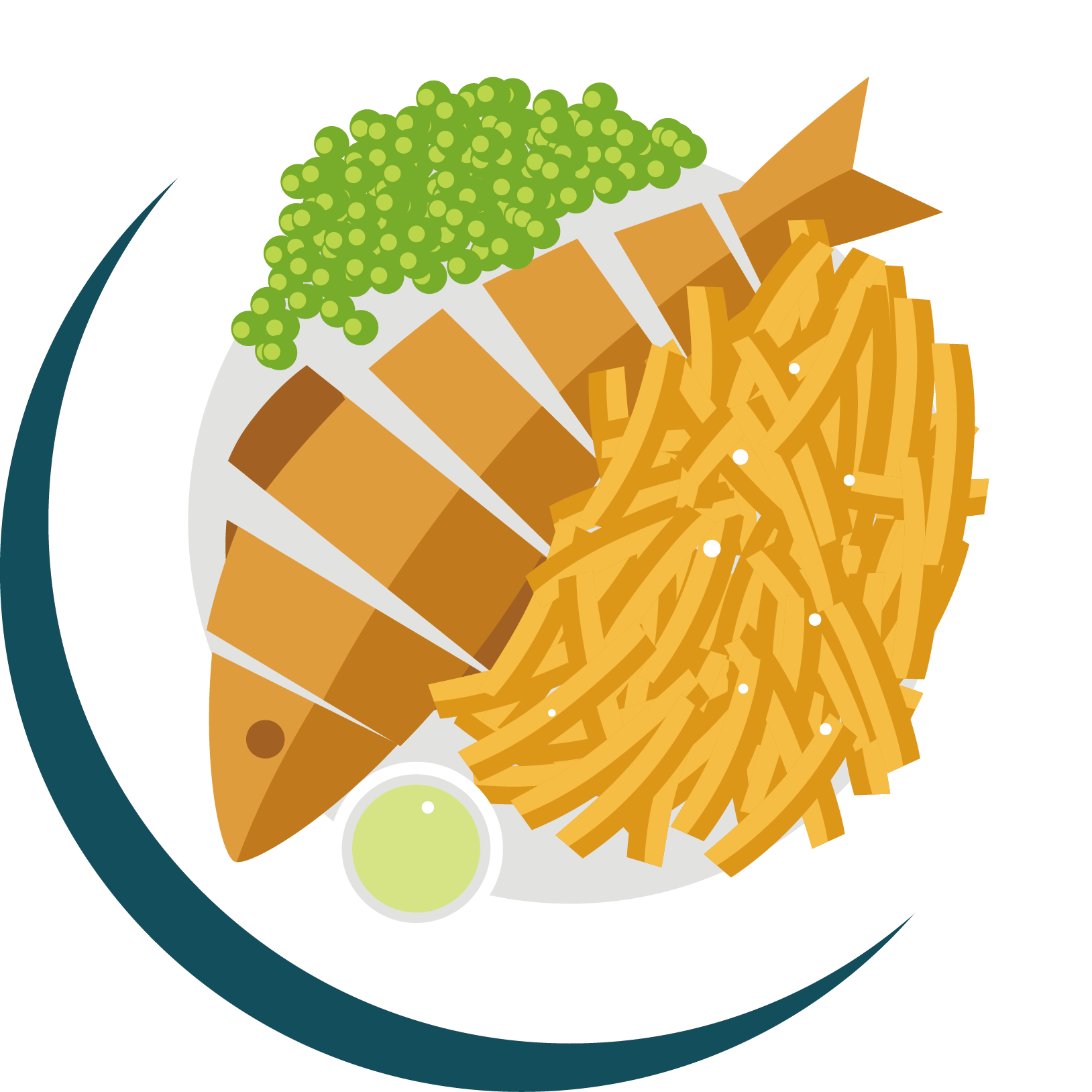 French Fries Fish And Chips Fried Fish English Cuisine - Fried Fish (1628x1628)