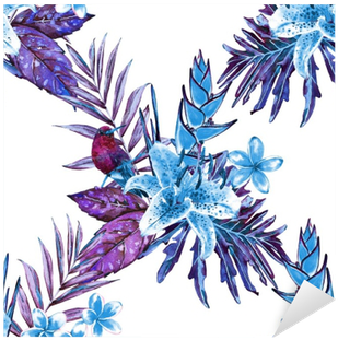 Watercolor Exotic Plants - Design (400x400)