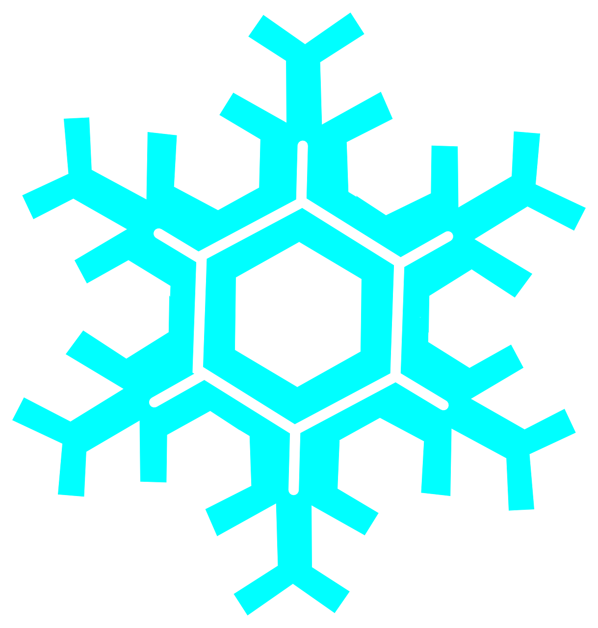 Snowflake Snow Winter Cold Ice Transparent Image - Snowflake Clip Art (1219x1280)