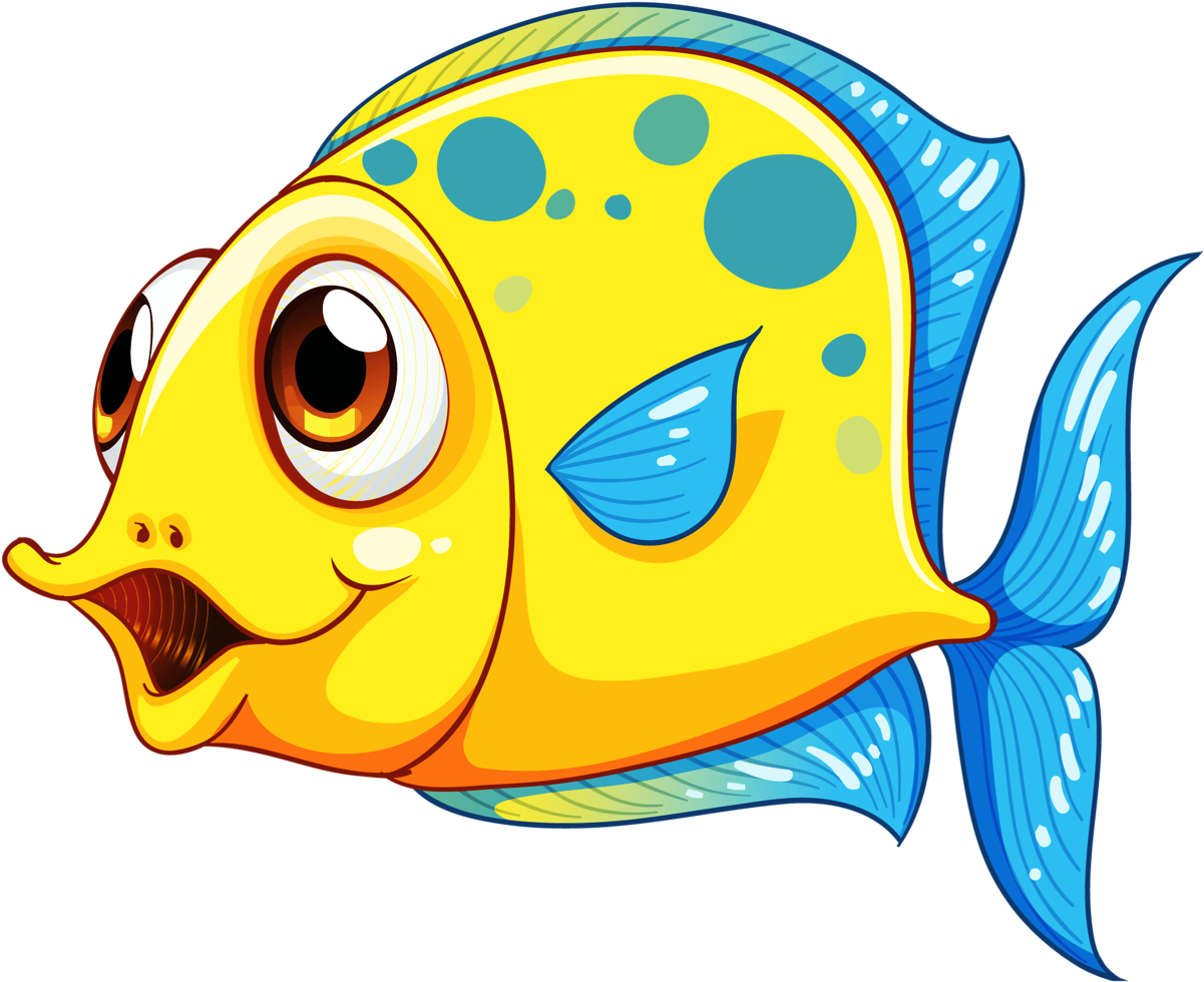 Fish Clip Art - Draw Different Types Of Fishes (1280x1092)