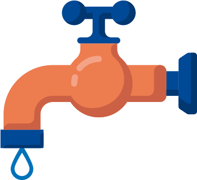 Stop That Leak Or Fix Faulty Plumbing Quickly With - Robinet Dessin Png (392x361)