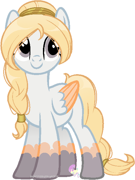Cloud Pony Oc For Pyscosnowflake By Sugarmoonponyartist - Mlp Cloud Pony Oc (518x648)