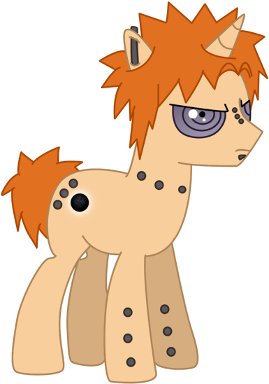 Itachi Uchiha Zetsu Pony Sasuke Uchiha Hinata Hyuga - Pein Mlp (618x596)