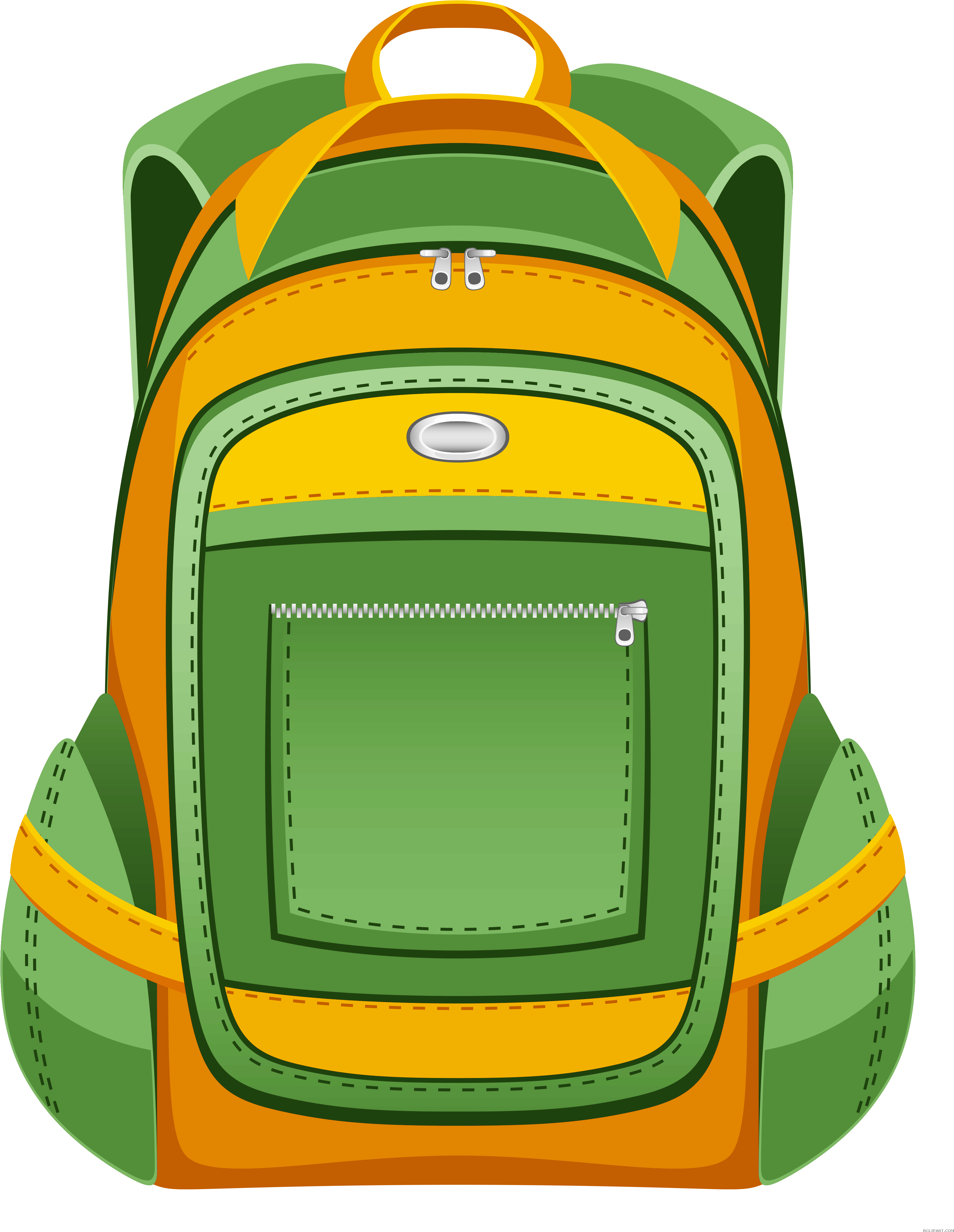 School Backpack Tools Free Clipart Images Bclipart - School Bag Vector Png (3924x4992)