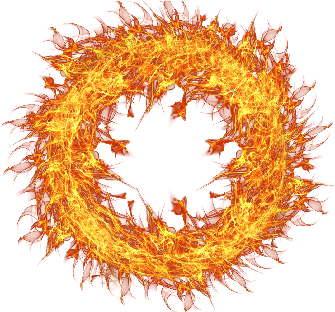 Circle Of Fire Png Image - Transparent Background Fire Circle Png (1200x1102)