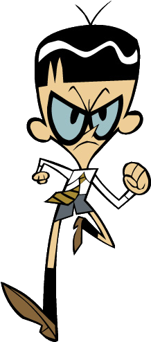 Mandark, Dexterlogo - Dexter's Laboratory Mandark Png (253x500)