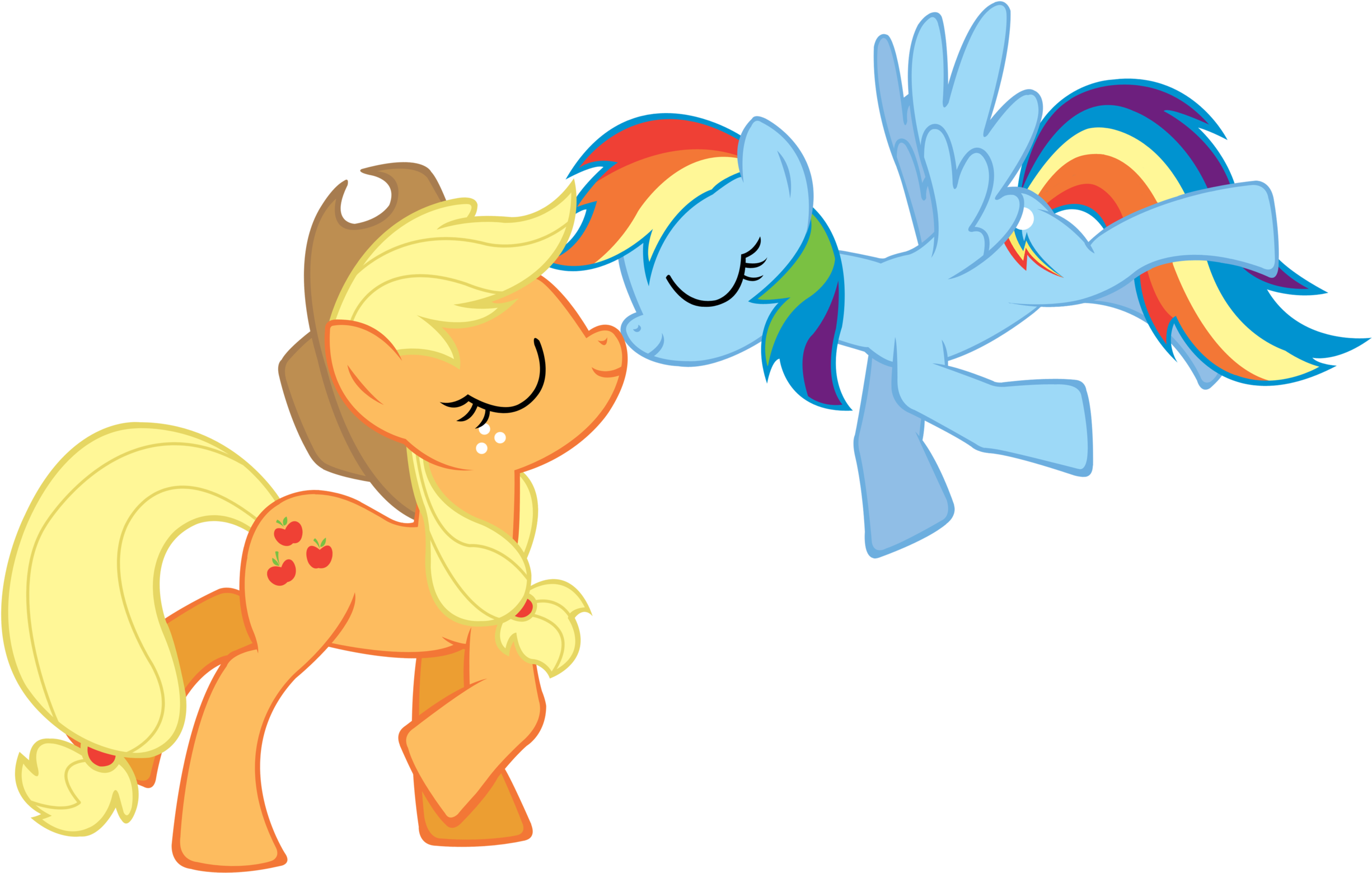 My Little Pony - My Little Pony Apple Dash (2560x1729)