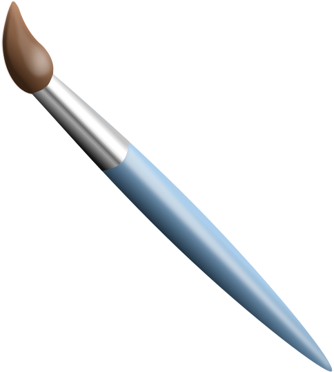 Paintbrush Paint Brush Clip Art Download - Paintbrush (800x800)