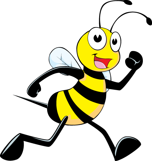 We Want To Help You Get You Moving Throughout April - Bee Clip Art (515x547)