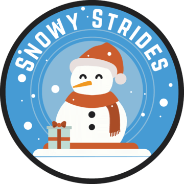 Snowy Strides Weekly Challenge - Pontos Riscados De Xango (360x360)