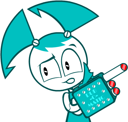 Green Leaf Clip Art - My Life As A Teenage Robot (450x400)