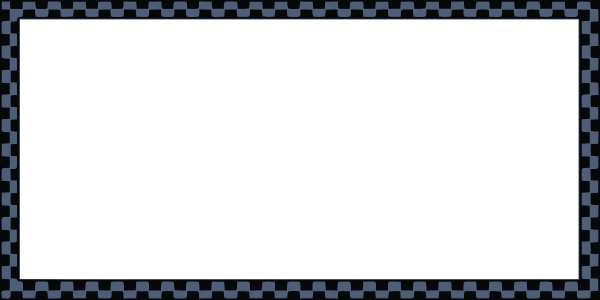 Worldlabel Com Border Dark Blue Black Checkered X Clip - Borda Roxa Png (600x300)