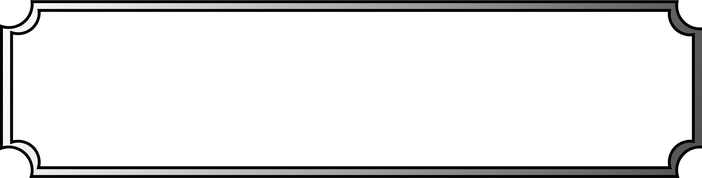 This Free Icons Png Design Of Empty Banner - Icon (2400x611)