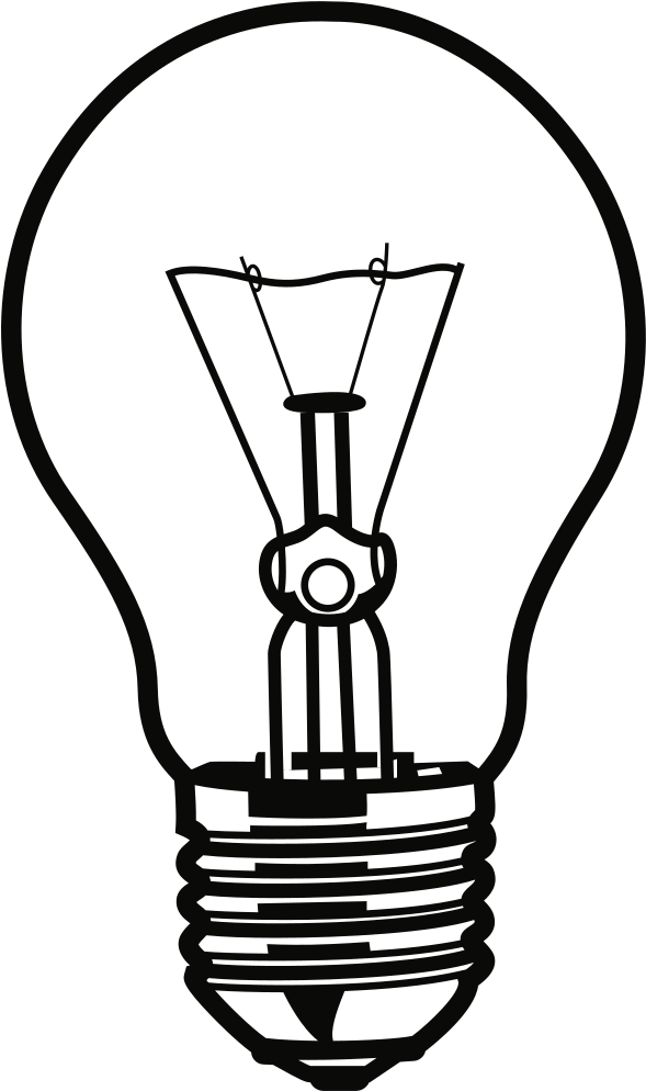 Light Bulb - Bulb Vector (588x1000)