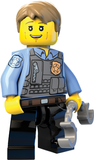 Chase-cop - Lego City Characters (600x600)