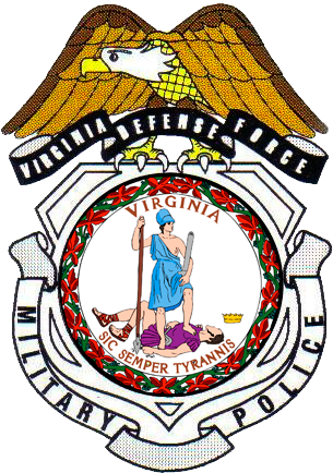 Vdf Military Police - Great Seal Of Virginia Greeting Card (328x448)
