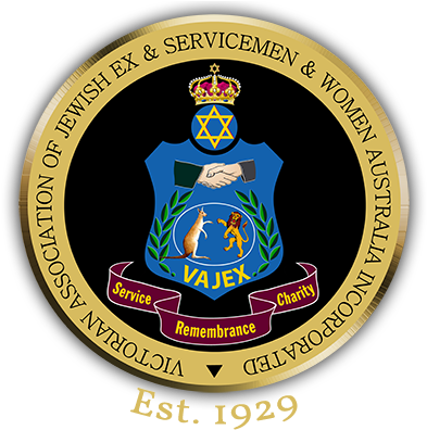 Victorian Association Of Jewish Ex & Servicemen And - Emblem (400x400)