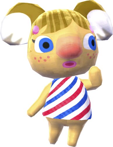 Alice Newleaf Officialrender - Animal Crossing New Leaf Alice (388x503)