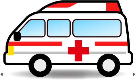Ambulance Emoji For Facebook, Email Amp Sms Id - Compact Van (512x512)