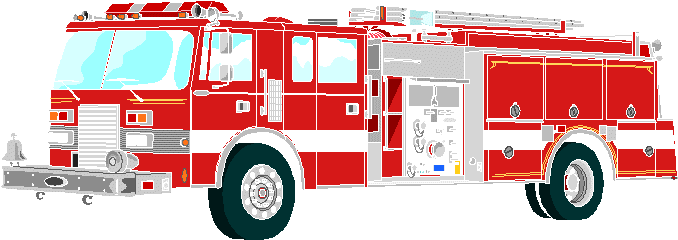 Download - Fire Truck Clipart Png (688x250)