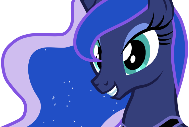 Princess Luna's Smile By Junkiesnewb - My Little Pony Princess Luna Gif (900x506)