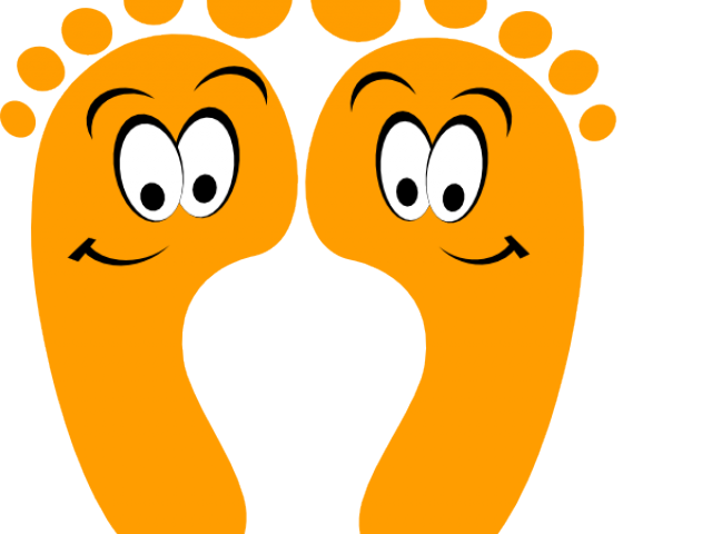 Happy Feet Clipart Colorful - Free Feet Clipart (640x480)
