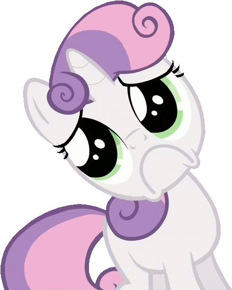 Sweetface Sad Eyes,sweetface Gif - Sad Sweetie Belle Gif (640x640)