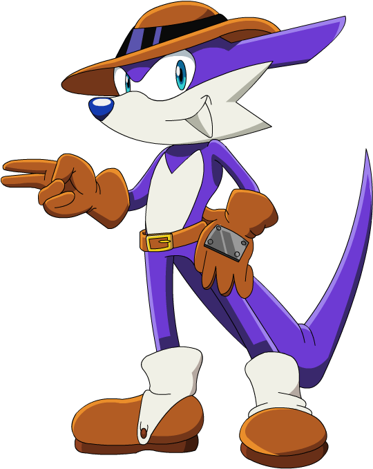 Snipers Clipart Foot - Fang The Sniper Sonic X (570x700)
