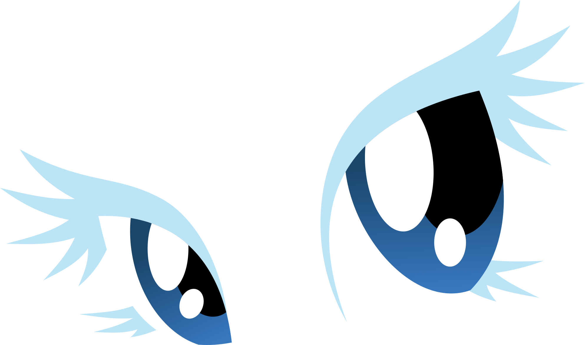 Rarity - Mlp Rarity Eyes Vector (1986x1173)