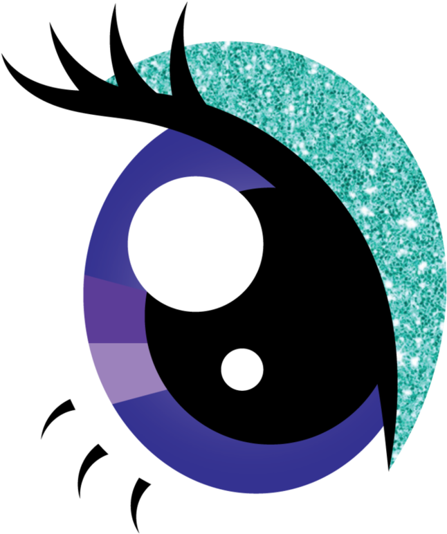 Through The Mirror Twilight Sparkle Eye By Santamouse23 - Crescent (894x894)