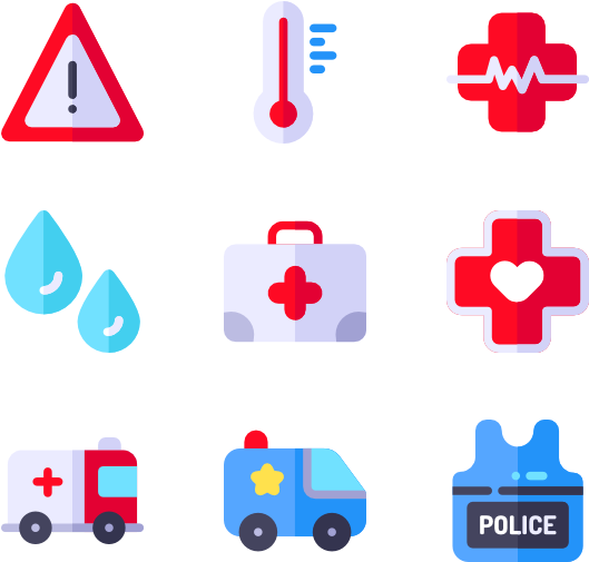 Emergencies - Ambulance Icon (600x564)