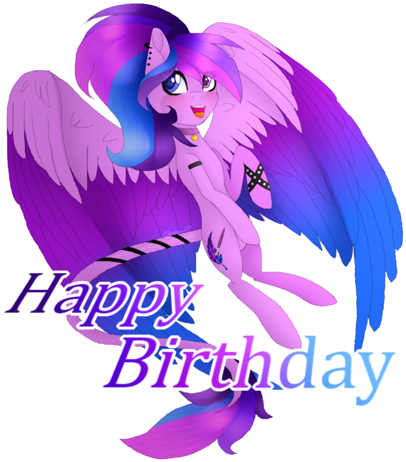 [oc] Feather Paint [happy B-day] By Sparkiestlake45 - Painting (844x947)