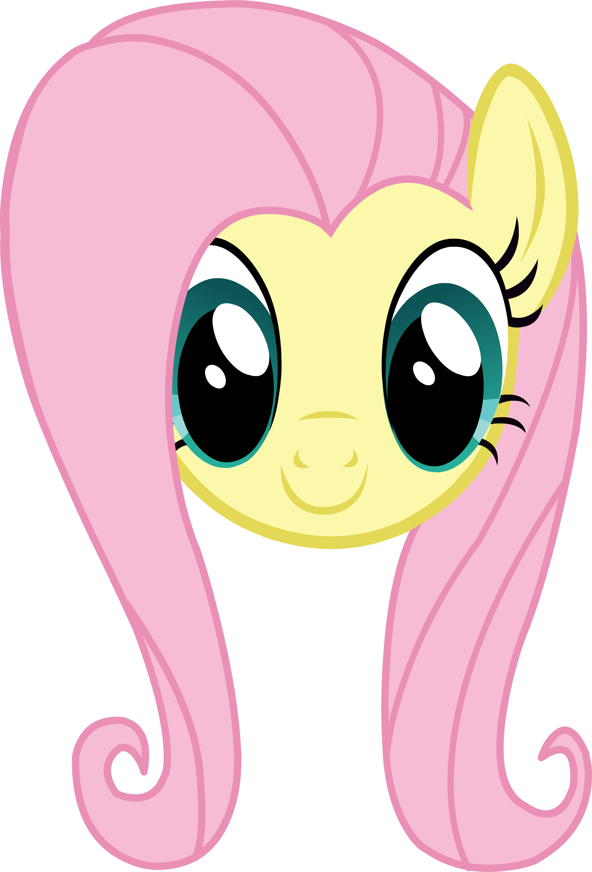 Rarity Pony Pinkie Pie Fluttershy Youtube - My Little Pony Head (2062x3036)