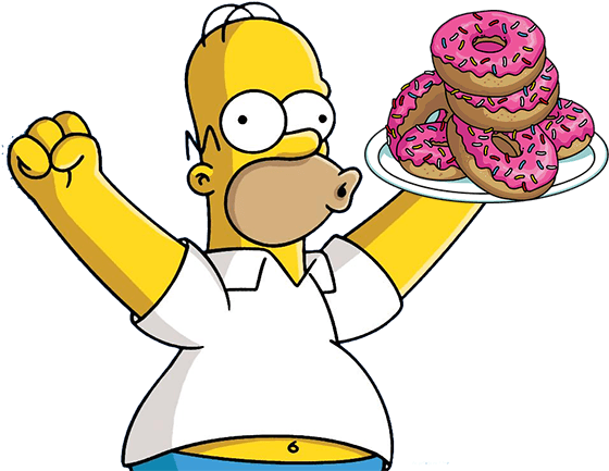 Click To Enlarge Tapped Out Hacks - Homer Simpson Render (600x450)