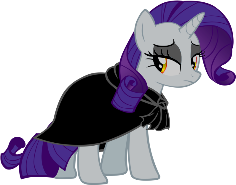 Sith Rarity Vector By Rarity6195 - My Little Pony Evil Rarity (900x700)
